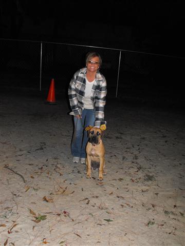 Sarah Palin w/ Moose